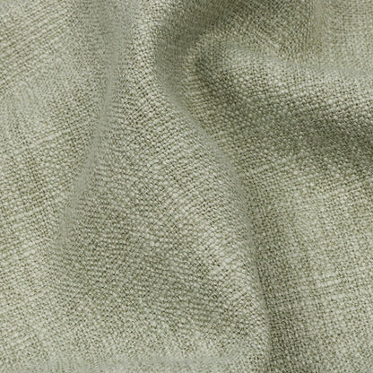 Soft Textured Recycled Polyester Drapery Woven - Pistachio - British Imported Detail