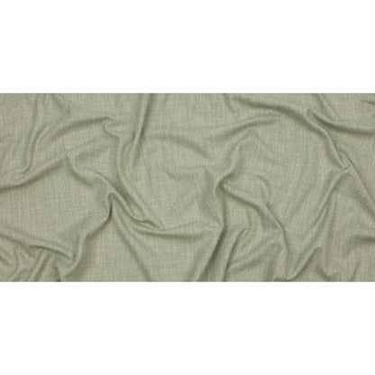 Soft Textured Recycled Polyester Drapery Woven - Pistachio - British Imported Full