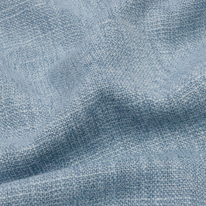 Soft Textured Recycled Polyester Drapery Woven - Sky - British Imported Detail