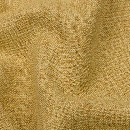 Soft Textured Recycled Polyester Drapery Woven - Sunflower - British Imported Detail