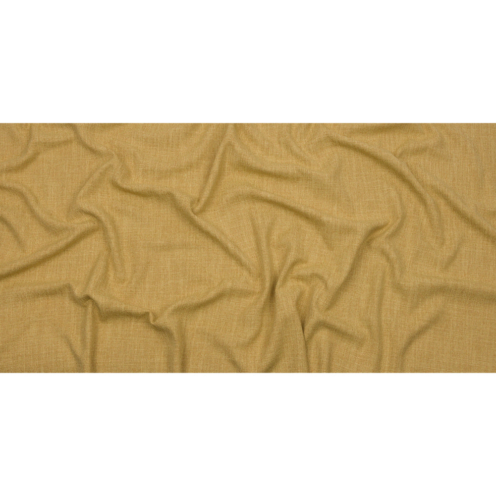 Soft Textured Recycled Polyester Drapery Woven - Sunflower - British Imported Full