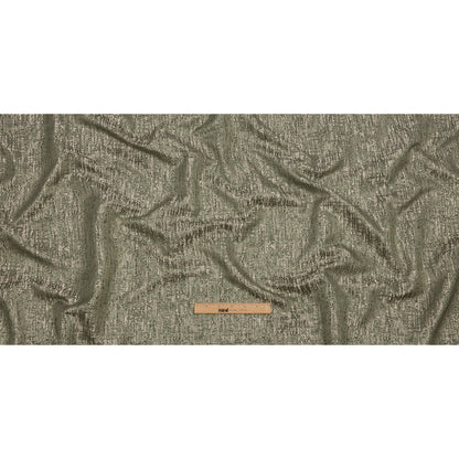 Metallic Satin-Faced Drapery Jacquard - Sage Distressed - British Imported Full