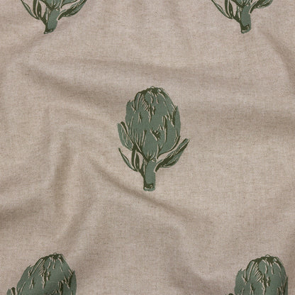 Cotton Canvas Print - Fern Artichokes - British Imported