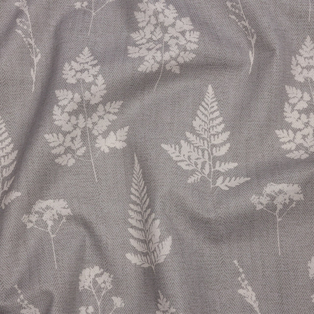 Cotton Canvas Print - Pebble Botanical Silhouettes - British Imported