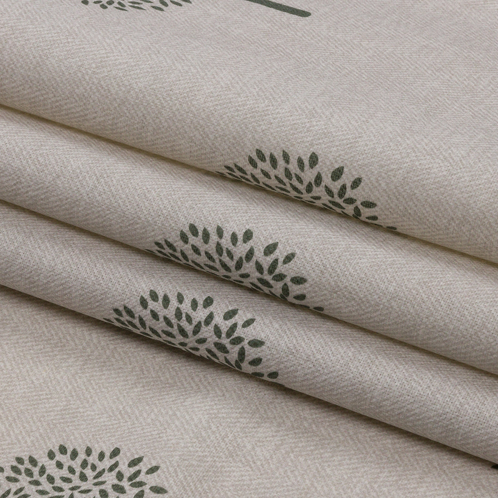 Cotton Canvas Print - Fern Yew Trees - British Imported Folded