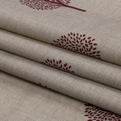 Cotton Canvas Print - Mulberry Yew Trees - British Imported Folded
