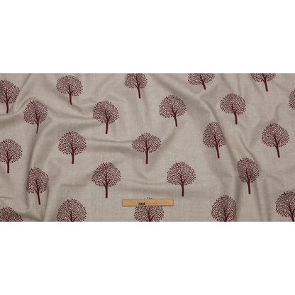 Cotton Canvas Print - Mulberry Yew Trees - British Imported Full