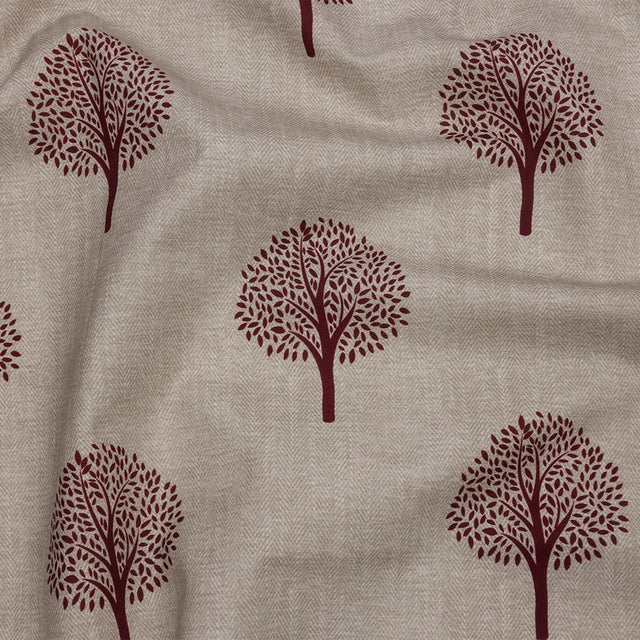 Cotton Canvas Print - Mulberry Yew Trees - British Imported