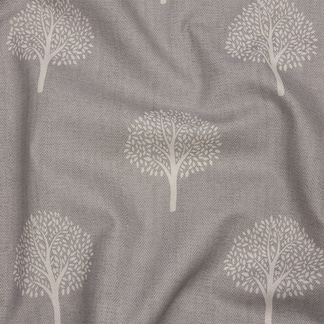 Cotton Canvas Print - Pebble Yew Trees - British Imported