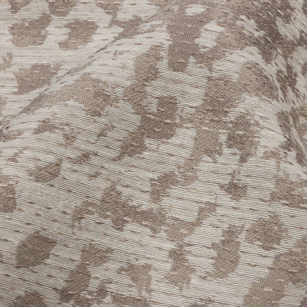Drapery Jacquard - Smoke Spectacular Spots - British Imported Detail