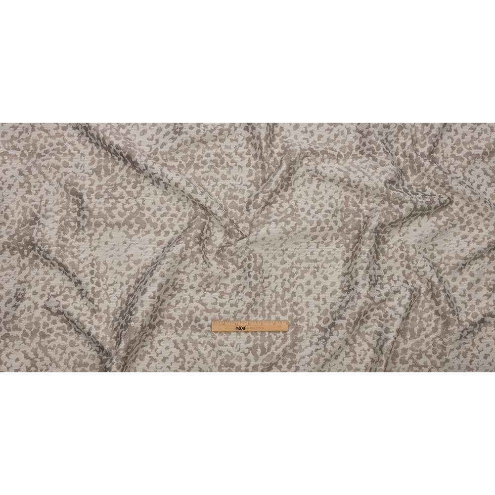 Drapery Jacquard - Smoke Spectacular Spots - British Imported Full