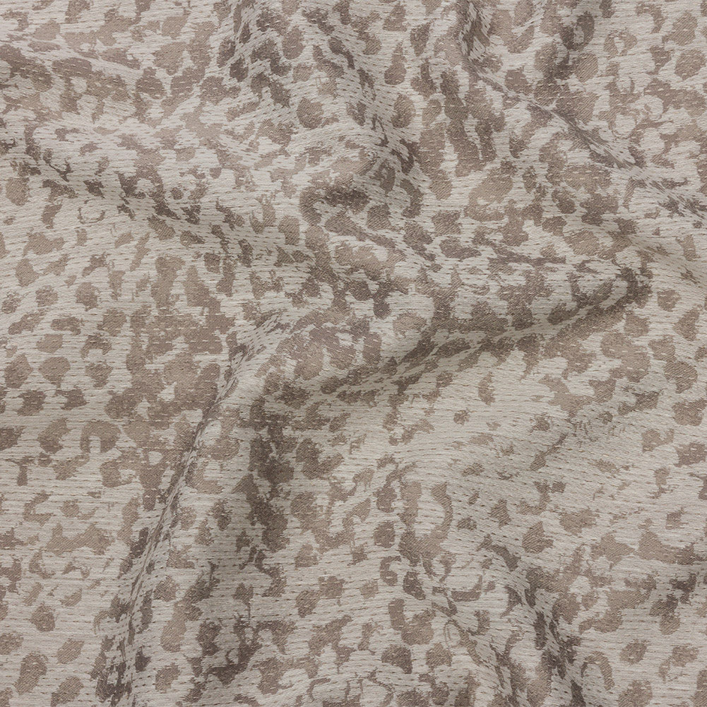 Drapery Jacquard - Smoke Spectacular Spots - British Imported