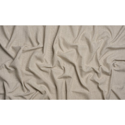 Linen, Viscose and Polyester Woven - Natural - British Imported Full