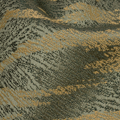 Drapery Jacquard - Fern Tiger Stripes - British Imported Detail