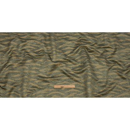 Drapery Jacquard - Fern Tiger Stripes - British Imported Full