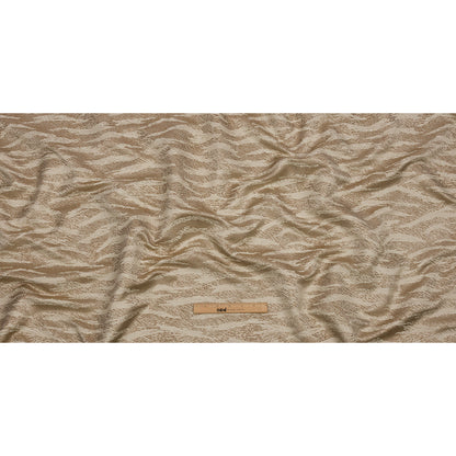 Drapery Jacquard - Jute Tiger Stripes - British Imported Full