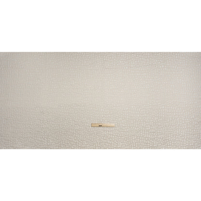 Metallic Drapery Jacquard - Porcelain Spotted Abstract - British Imported Full