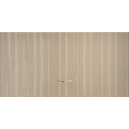 Soft Textured Recycled Polyester Drapery Woven - Sand - British Imported Full