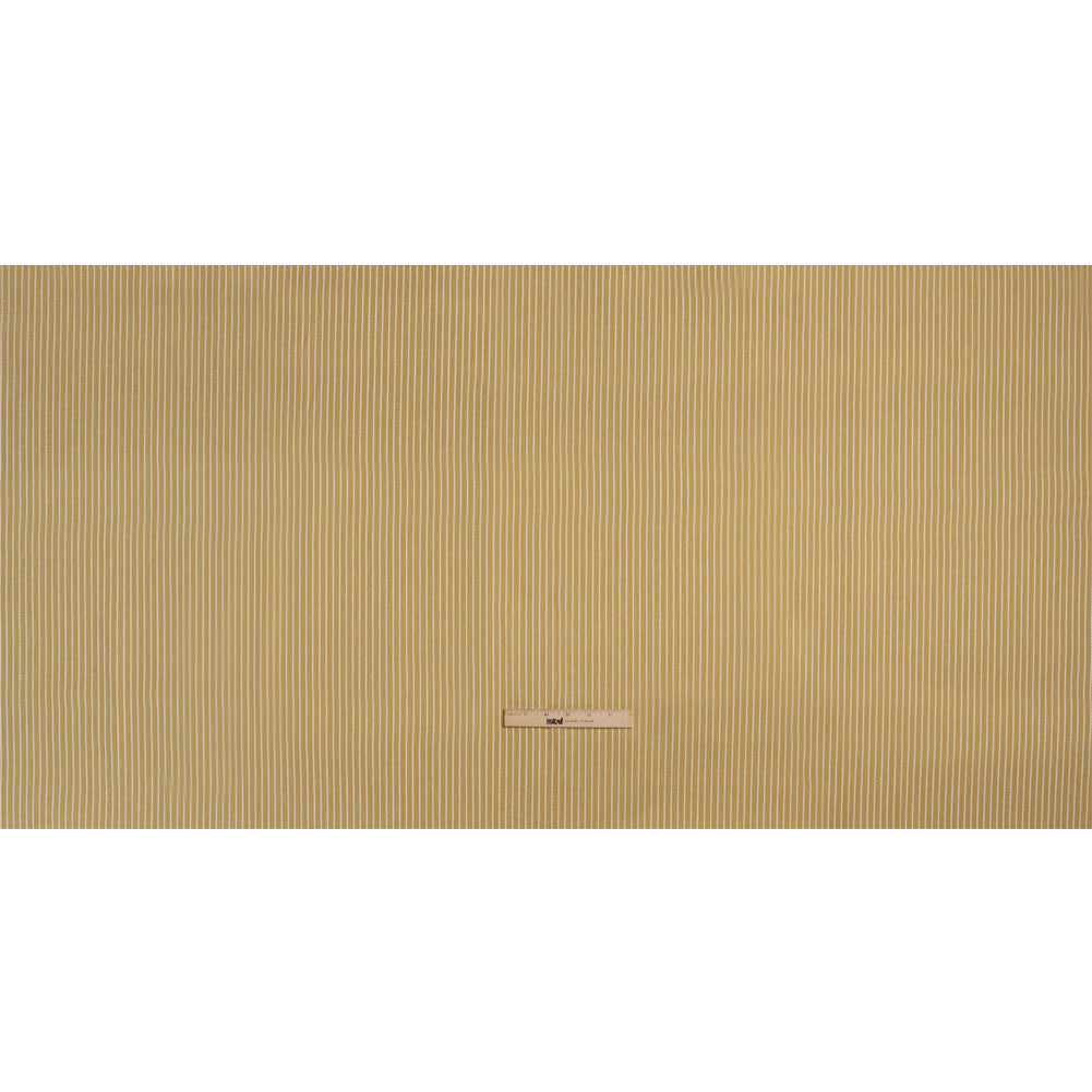 Cotton and Polyester Woven - Pollen Tactile Chalk Stripes - British Imported Full