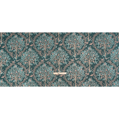 Drapery Jacquard - Peacock Pheasants in the Orchard - British Imported Full