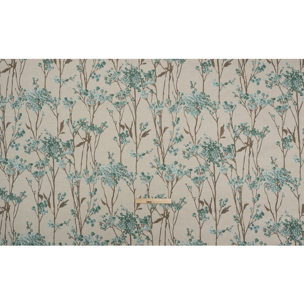 Cotton Canvas Print - Kingfisher Berry Stems - British Imported Full