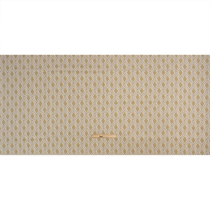 Cotton and Linen Canvas Print - Gold Leaf Motif - British Imported Full
