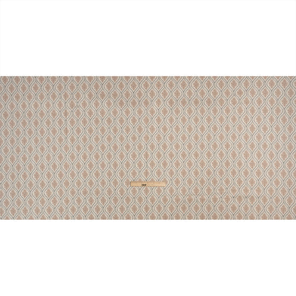 Cotton and Linen Canvas Print - Rose Leaf Motif - British Imported Full