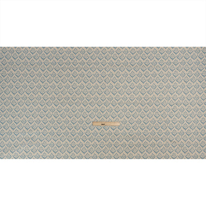 Cotton and Linen Canvas Print - Ocean Simple Flowers - British Imported Full