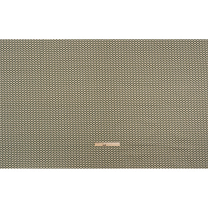 Cotton and Linen Canvas Print - Olive Leafy Chevrons - British Imported Full
