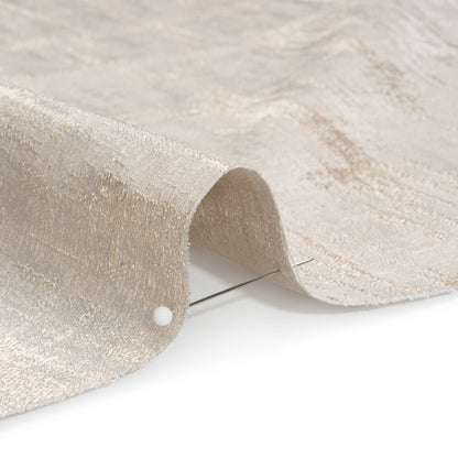 Drapery Jacquard - Natural Distressed Abstract - British Imported Detail