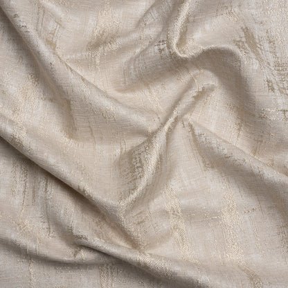 Drapery Jacquard - Natural Distressed Abstract - British Imported