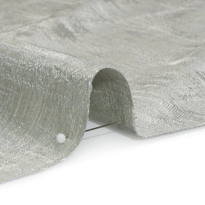 Drapery Jacquard - Sage Distressed Abstract - British Imported Detail