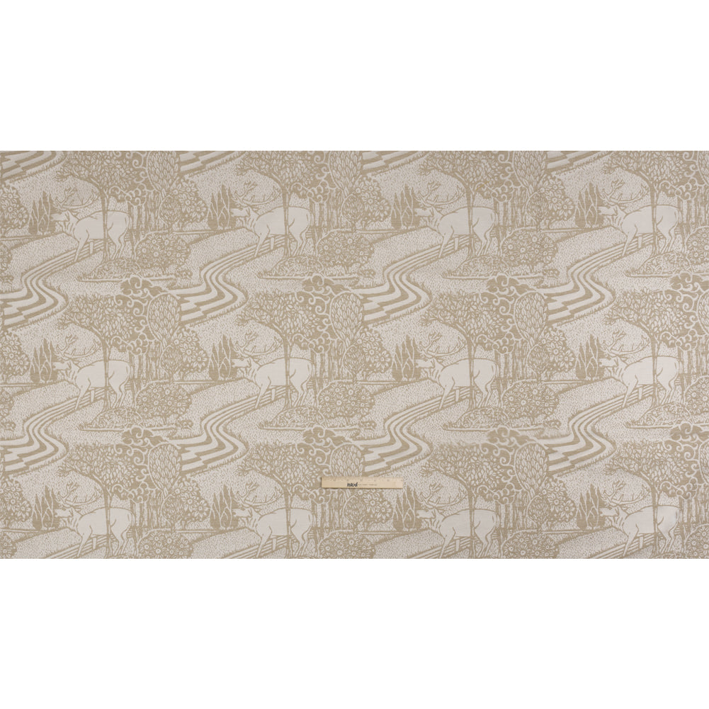 Drapery Jacquard - Natural Pastoral Scenes - British Imported Full
