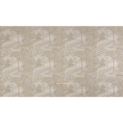 Drapery Jacquard - Natural Pastoral Scenes - British Imported Full