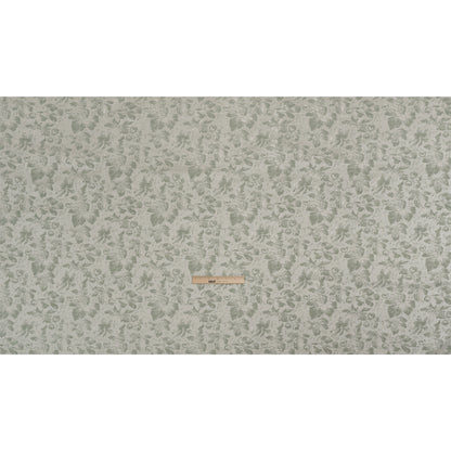 Drapery Jacquard - Duckegg Leaves and Buds - British Imported Full