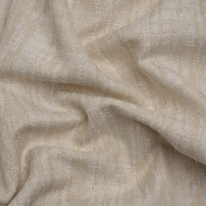 Drapery Jacquard - Pale Natural Abstract Streaks - British Imported