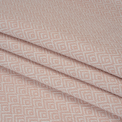 Boucle Drapery Twill - Blush Birdseye Diamonds - British Imported