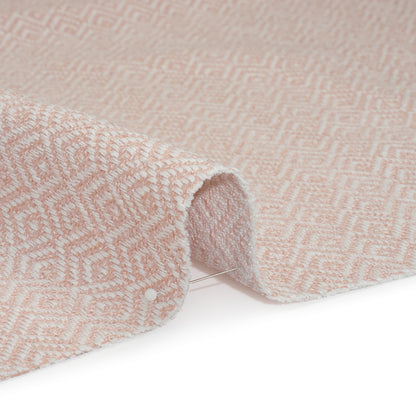 Boucle Drapery Twill - Blush Birdseye Diamonds - British Imported