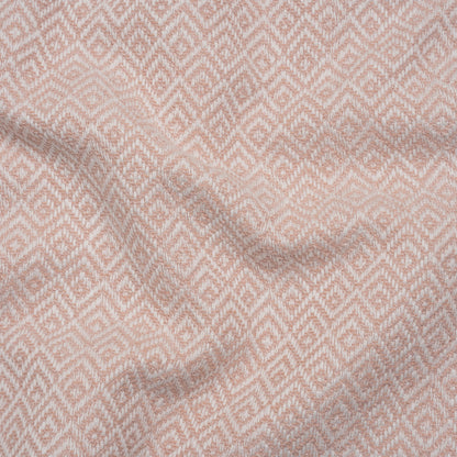 Boucle Drapery Twill - Blush Birdseye Diamonds - British Imported
