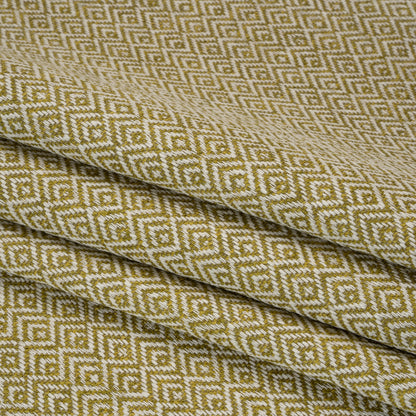 Boucle Drapery Twill - Pear Birdseye Diamonds - British Imported