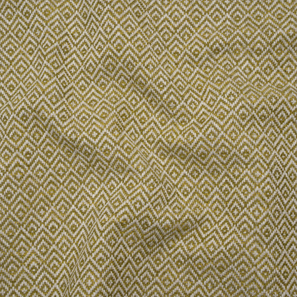 Boucle Drapery Twill - Pear Birdseye Diamonds - British Imported