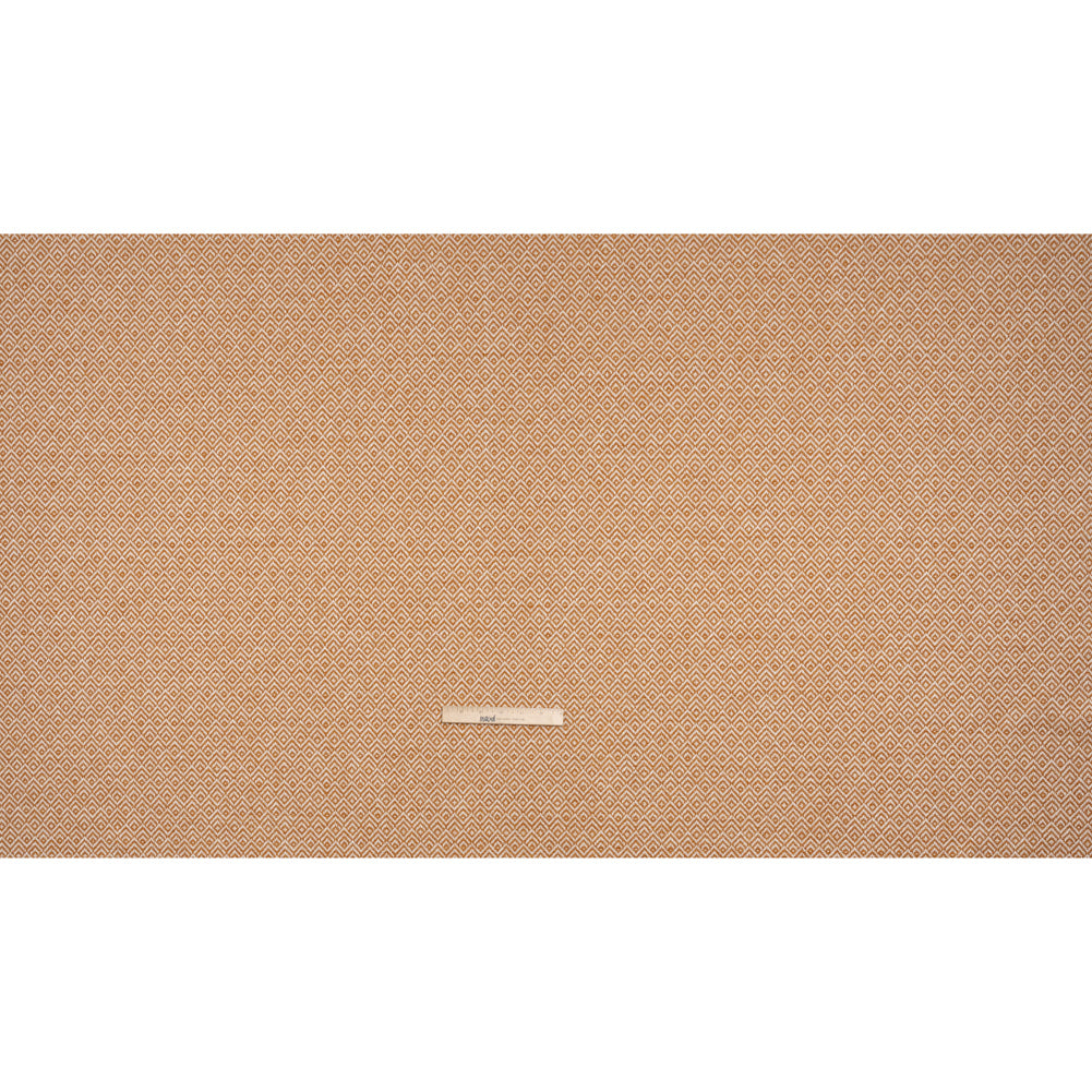 Boucle Drapery Twill - Tangerine Birdseye Diamonds - British Imported - Full