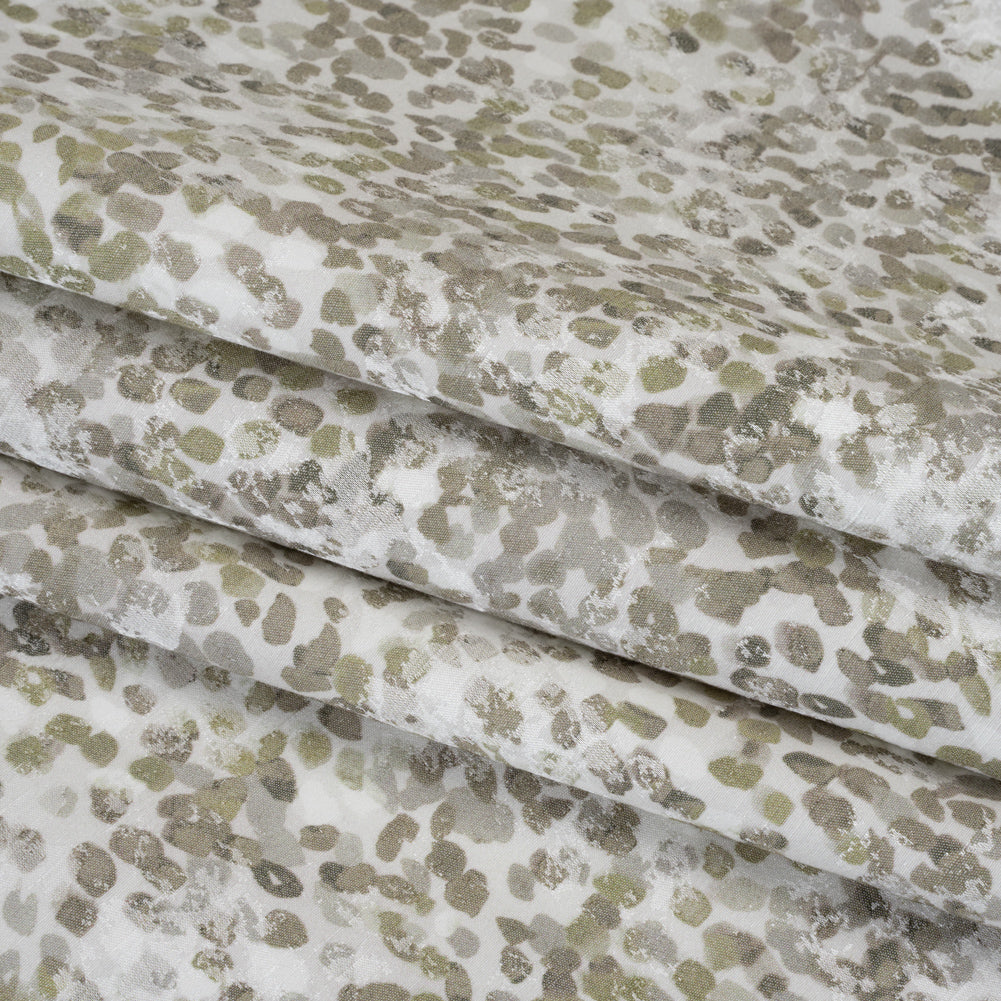 Drapery Jacquard Print - Otter Bouncing Spots - British Imported