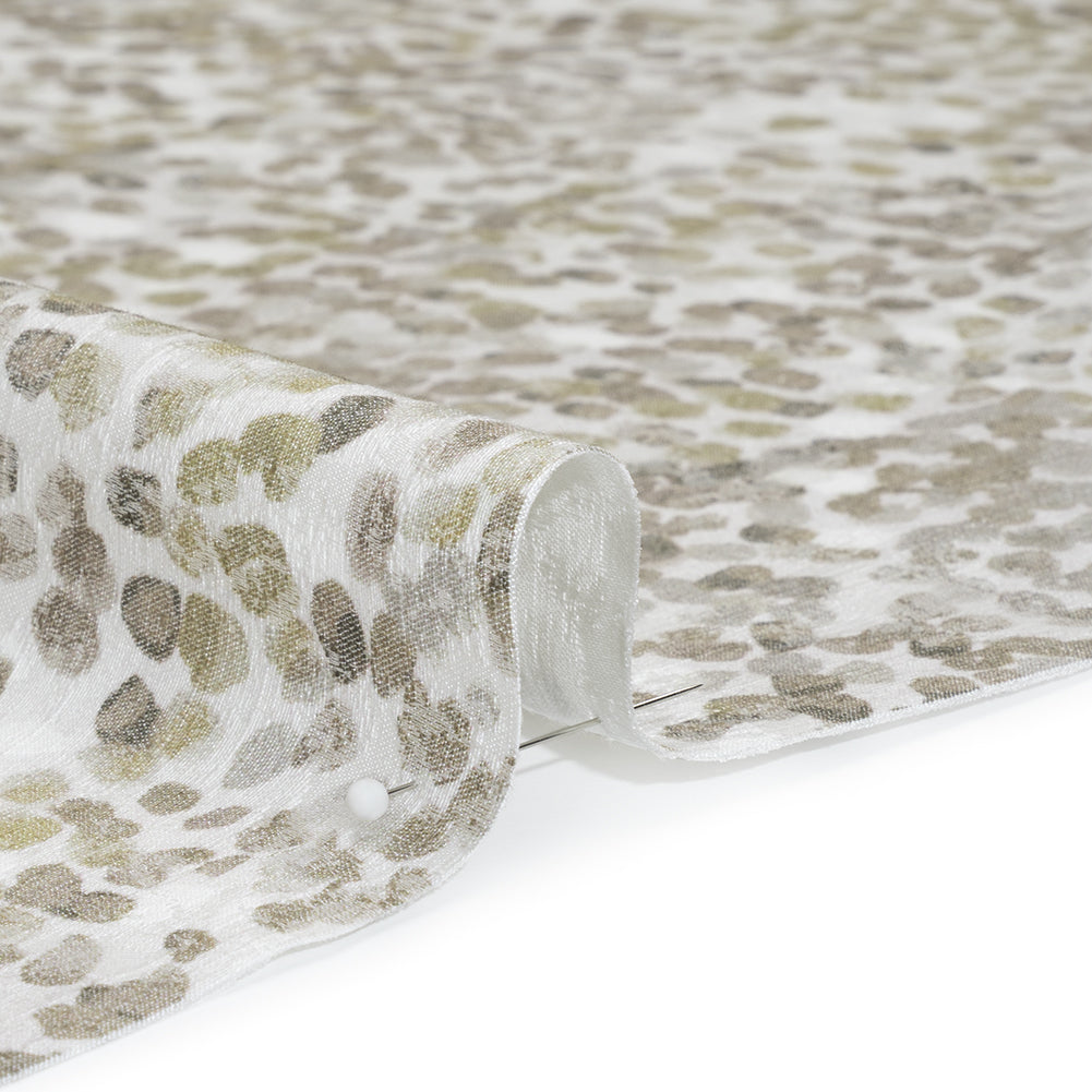 Drapery Jacquard Print - Otter Bouncing Spots - British Imported