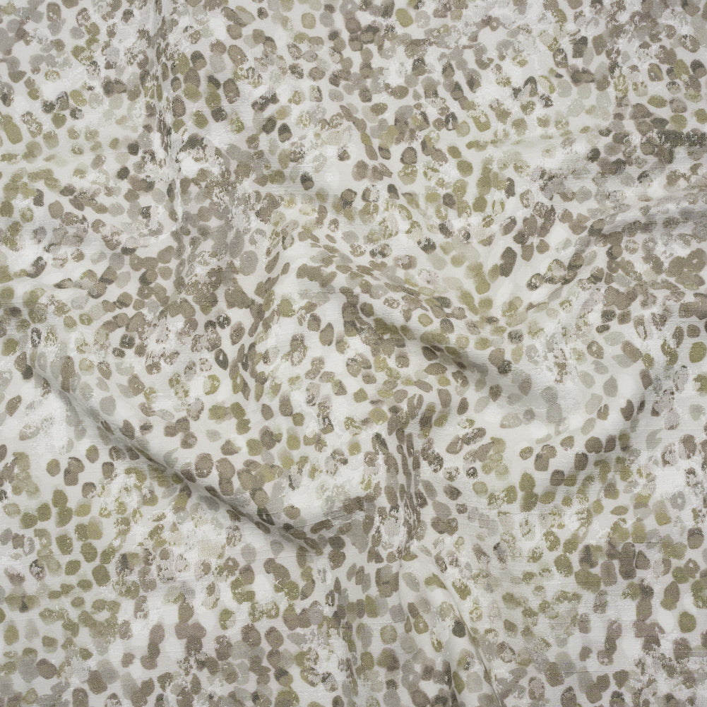 Drapery Jacquard Print - Otter Bouncing Spots - British Imported