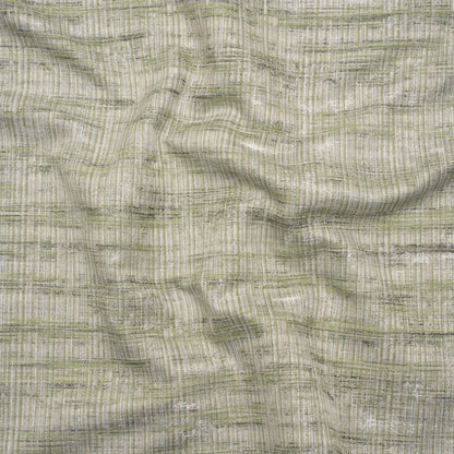 Textured Recycled Polyester Drapery Jacquard - Ivy Abstract - British Imported