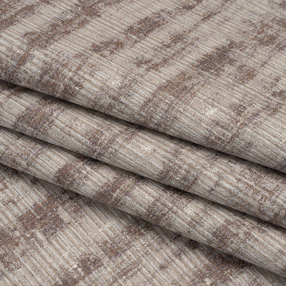 Textured Recycled Polyester Drapery Jacquard - Vintage Abstract - British Imported