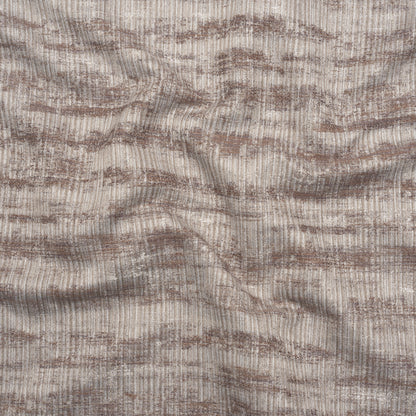 Textured Recycled Polyester Drapery Jacquard - Vintage Abstract - British Imported