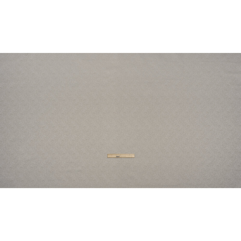 Recycled Polyester Jacquard - Dove Little All-Over Spots - British Imported - Full