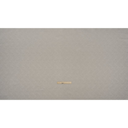 Recycled Polyester Jacquard - Dove Little All-Over Spots - British Imported